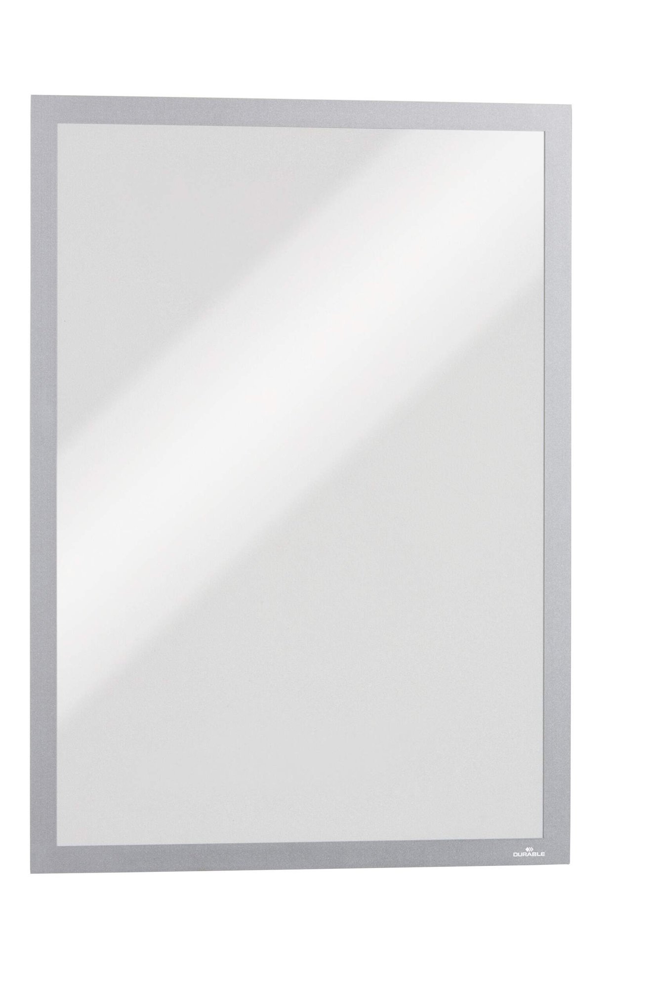 486823_1 Durable DURAFRAME Magnetic A3 Silver (5) - Image 1