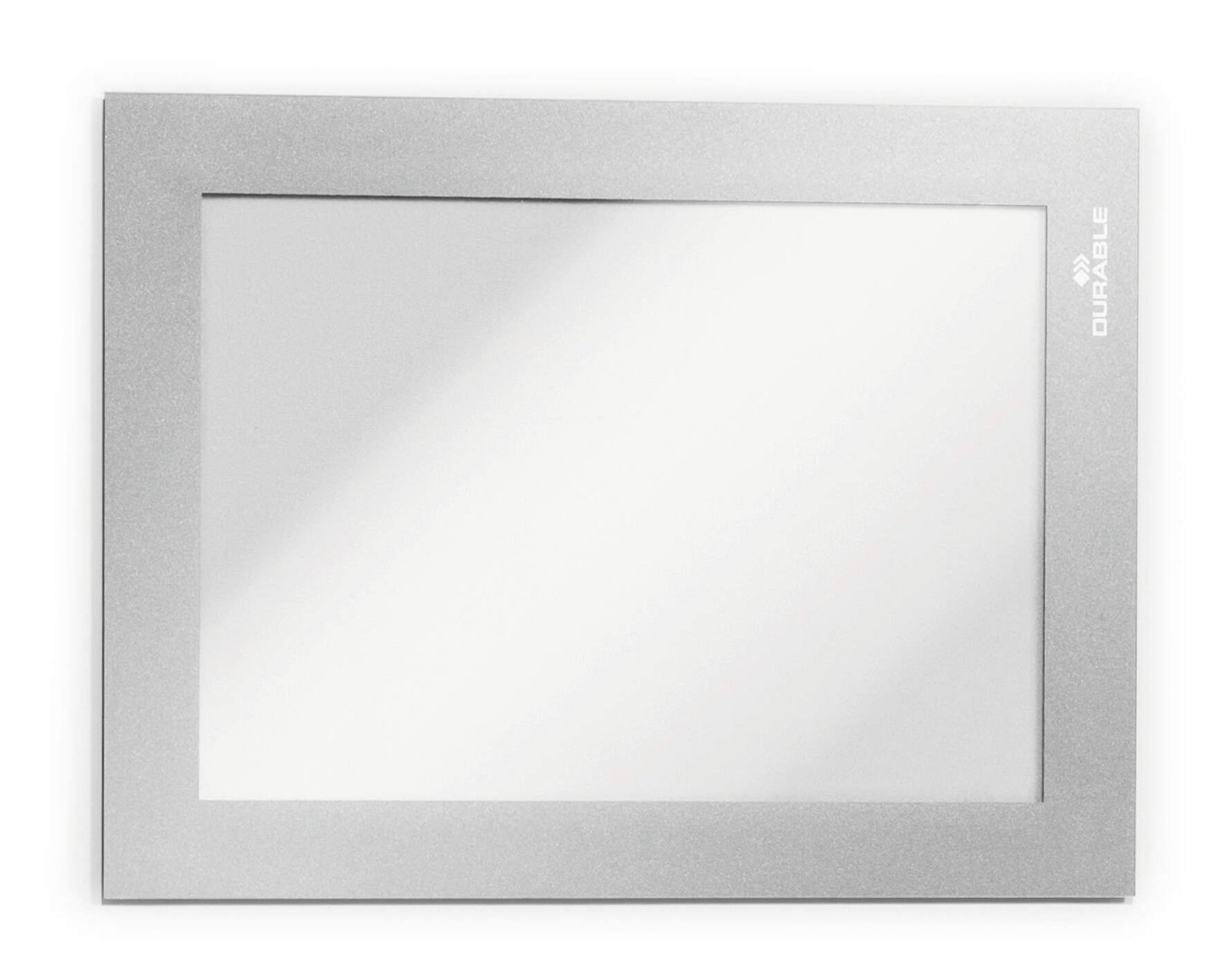 487023_1 Durable DURAFRAME Adhesive A6 Silver (2) - Image 1