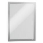Durable DURAFRAME Adhesive A4 Silver (2)