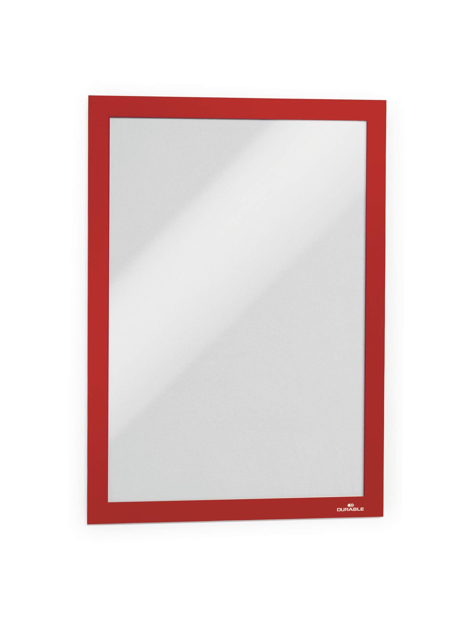 488203_1 Durable DURAFRAME Adhesive A4 Red (10) - Image 1
