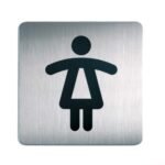 Durable PICTO 'Women's WC' Symbol 150mm