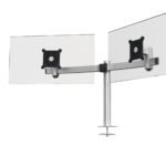 Durable 2 Monitor Mount Through Desk