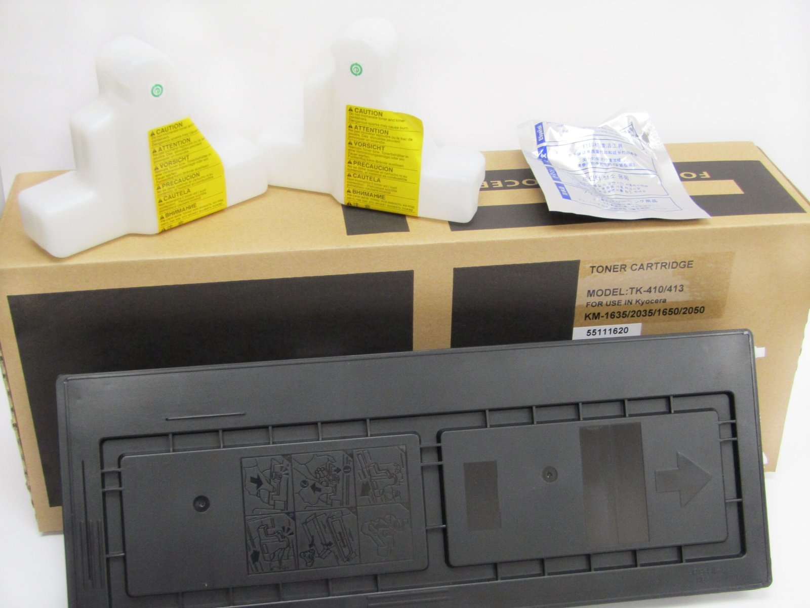 55111620 Comp Kyocera Mita KM1620 TK410 (Per Ctg) Toner 4011047 TK413 also for Olivetti Copia D16 B044627 Utax CD1016 - Image 1