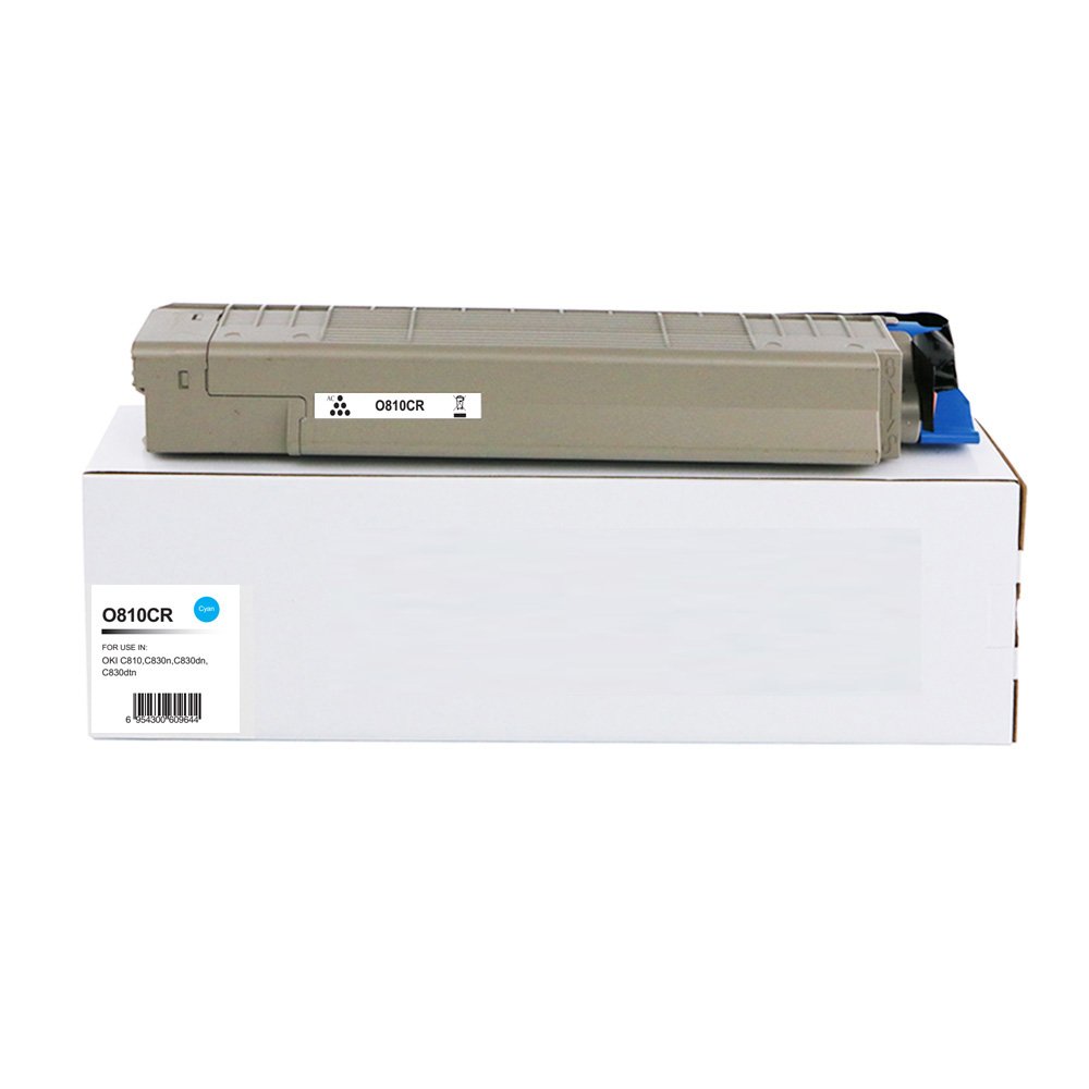 65110812 Reman OKI C810 Cyan Toner 44059107 - Image 1
