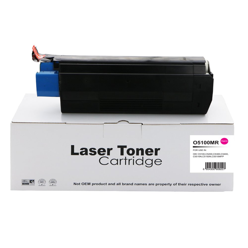 65115303 Reman OKI C5300 Magenta Toner 42127406 - Image 1