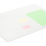 Durable Desk Mat Contoured 65x50cm Clear