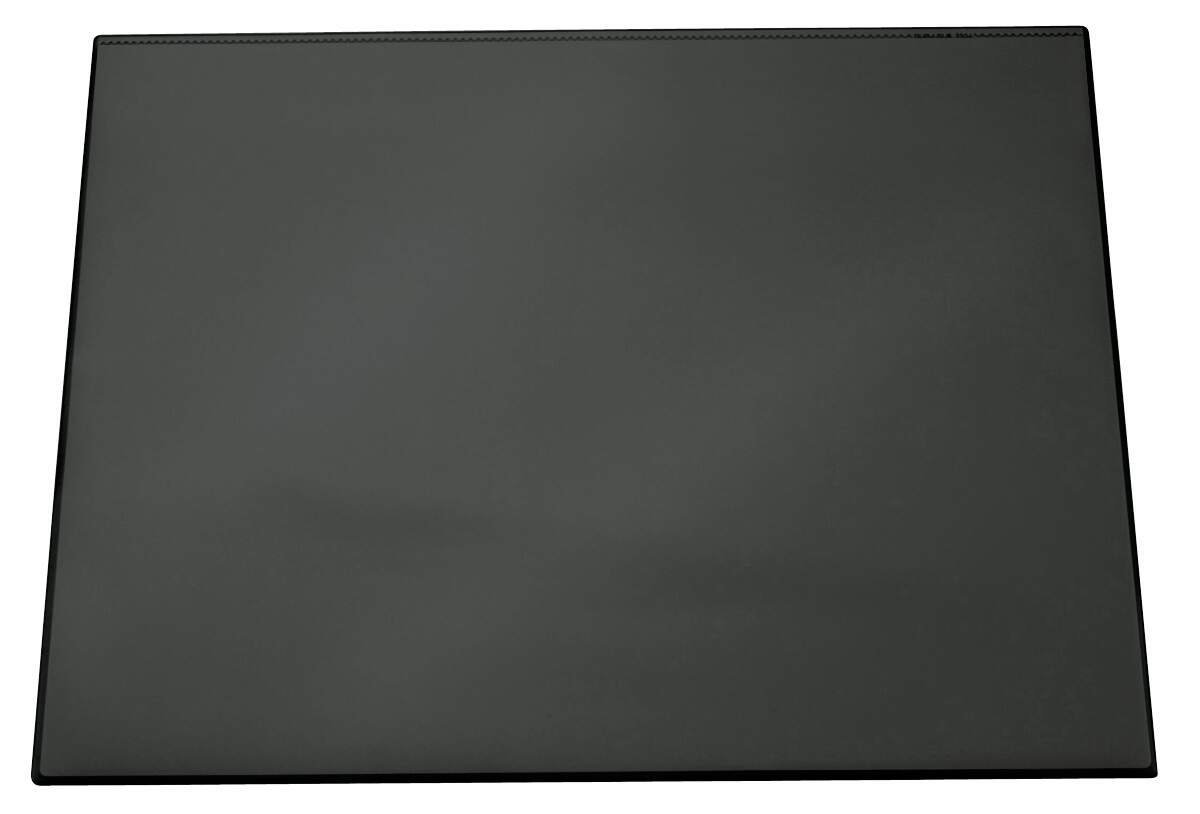 720301_1 Durable Overlay Desk 65x52cm Mat Black - Image 1