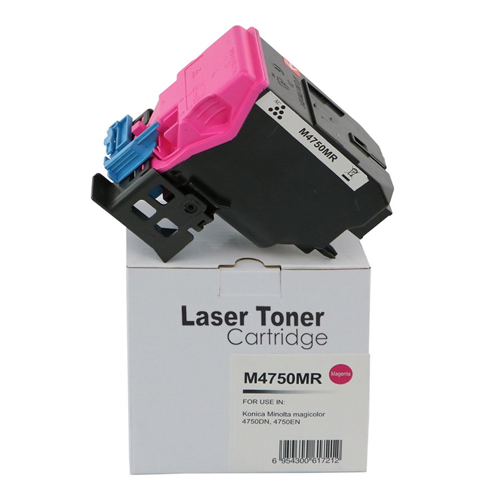 74114753 Reman Konica Minolta 4750 Magenta Toner A0X5351 - Image 1