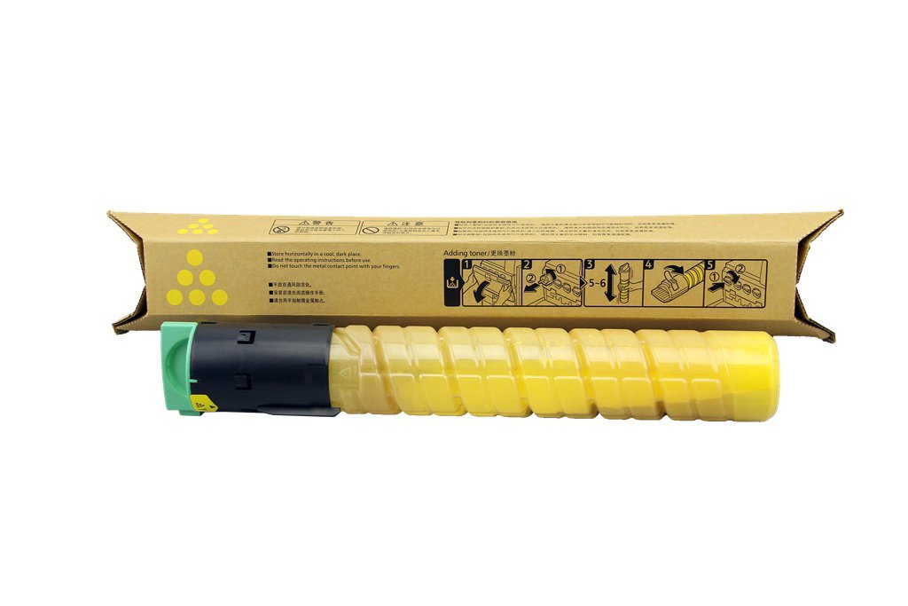 75112054 Comp Ricoh MPC2551 Yellow Toner 842062 841507 - Image 1