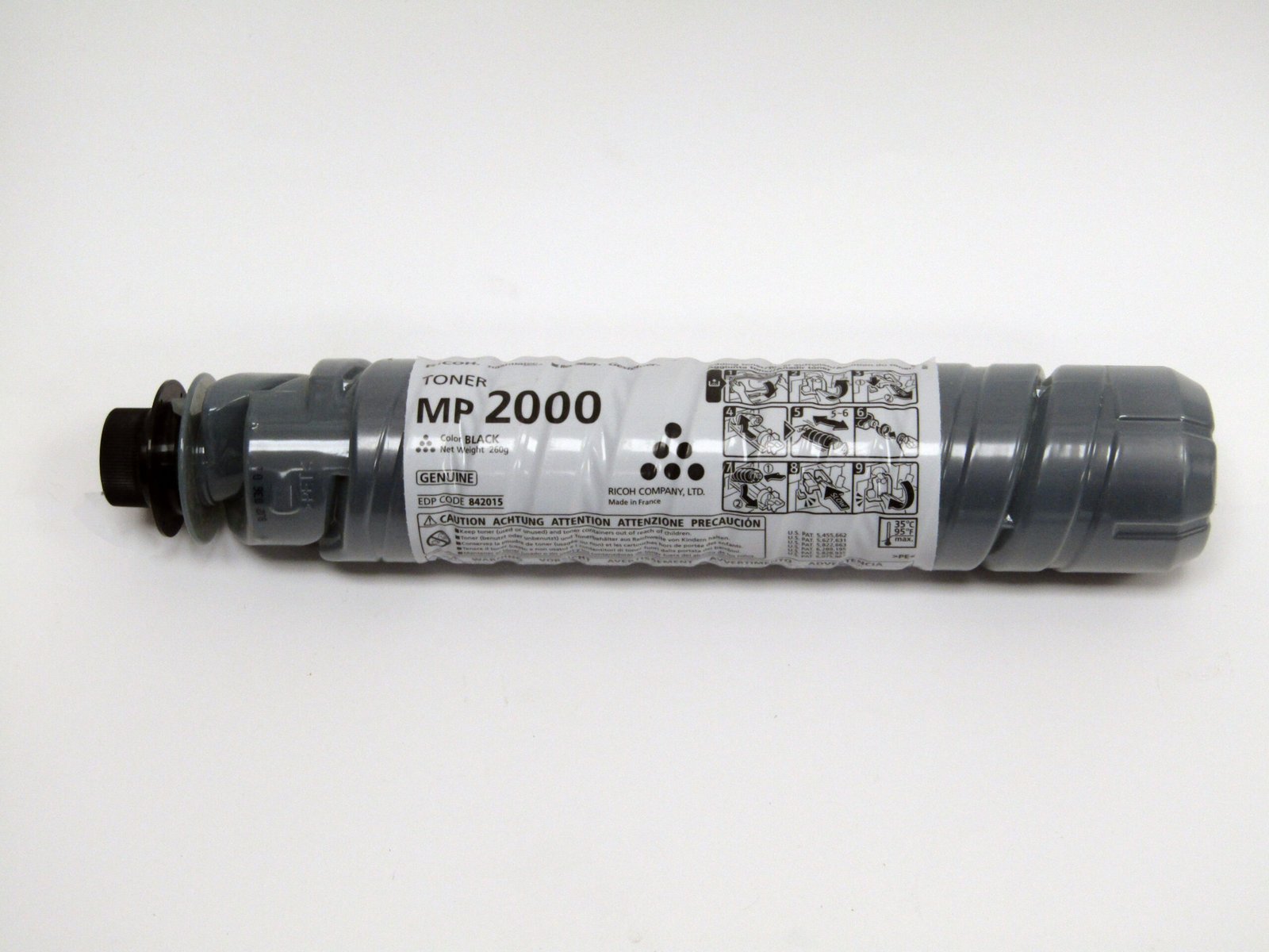 75122015 OEM Ricoh Aficio 2015 Toner Type 1230D 842015 MP2000 - Image 1