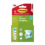 Commandâ„¢ Picture Hanging Strips 17202WHI-4-UKN White Small 4 Pairs (8 Strips)