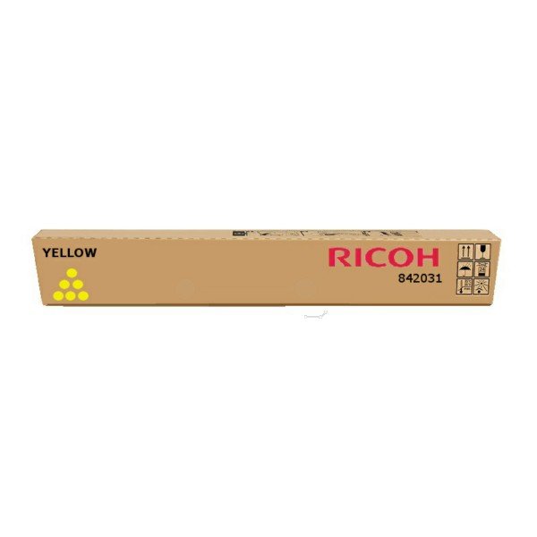 fus_167260 OEM Ricoh MPC3000 Toner Ctg Yellow 842031 also for 888641 - Image 1