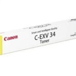 OEM Canon CEXV34 Yellow Toner Ctg 3785B002AA