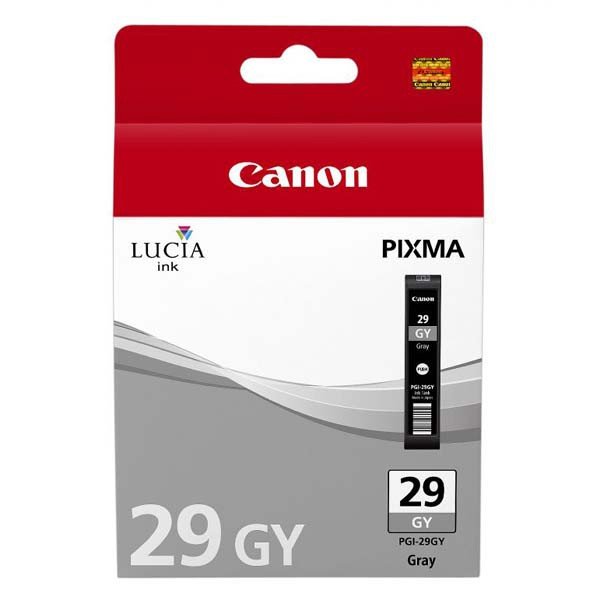 fus_370141 OEM Canon 4871B001 PGI-29GY Ink Cartridge Grey 724 Photos 36ml - Image 1