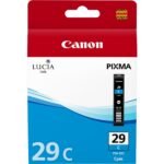 OEM Canon 4873B001 PGI-29C Ink Cartridge Cyan 1940 Photos 36ml