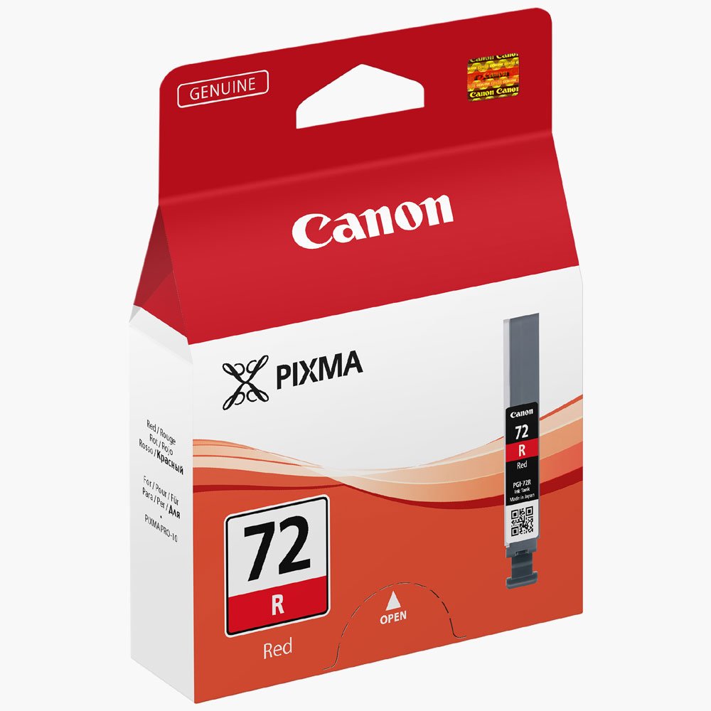 fus_388621 OEM Canon 6410B001 PGI-72R Ink Cartridge Red 1045 Photos 14ml - Image 1