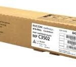 OEM Ricoh MPC3502 Black Toner 842016  841739
