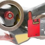 Pistol Grip Dispenser + ScotchÂ® General Purpose Tape Low Noise Brown 50 mm x 66 m 1 Dispenser + 2 Rolls/Pack