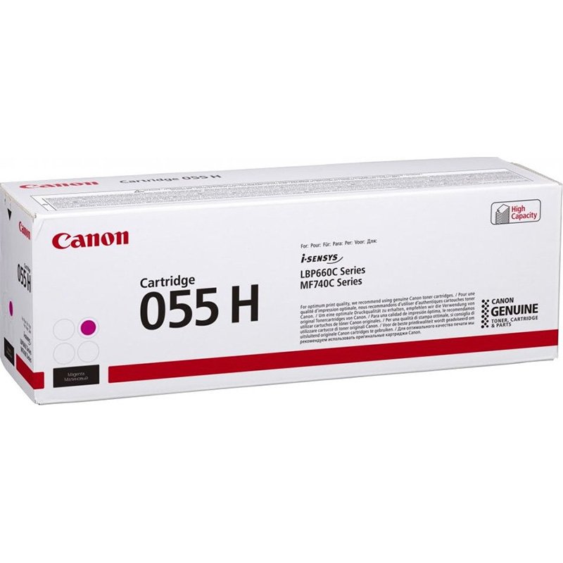 fus_545688 OEM Canon 055HM Magenta High Cap 5900 Pages Original Toner 3018C002 - Image 1