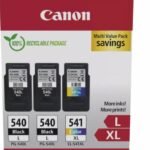 OEM Canon PG-540L x 2/CL-541XL Original Multipack Ink Cartridges (5224B017)
