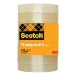 Scotch 508 Transparent Tape 19 mm x 66 m 8 Rolls/Pack Cardboard Pack